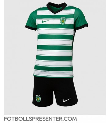Sporting CP Hemmatröja Barn 2022-23 Kortärmad (+ korta byxor)
